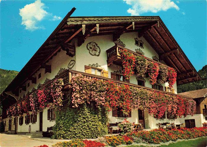 Bayrischzell Bayrisch Zell Zellerhof Blumenschmuck