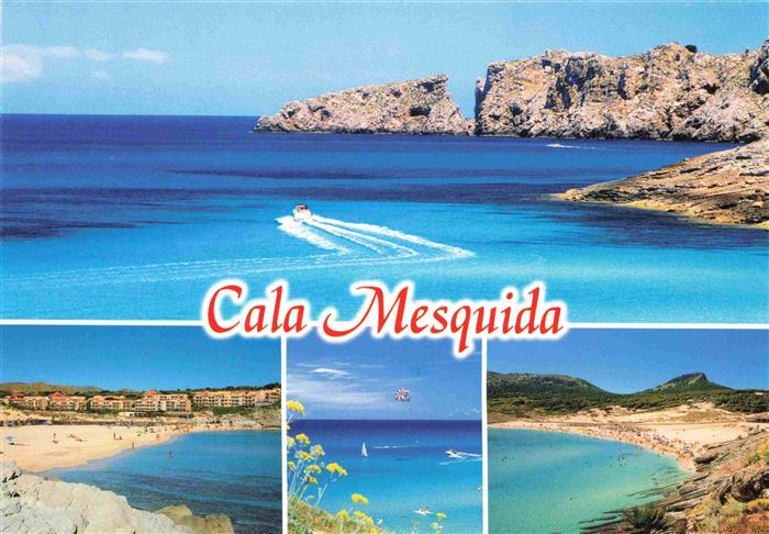 Cala Mesquida Mallorca ES Kuestenpanorama Strand
