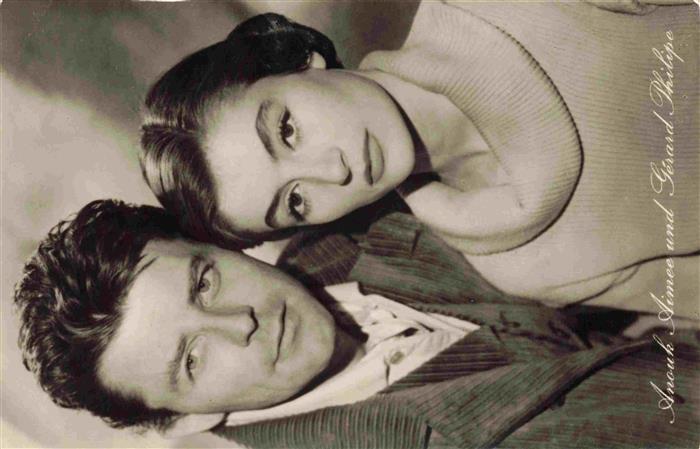 SchauspielerIN Actor Acteur Actrice Attore Attrice-- Anouk Aimee Gerard Philipe