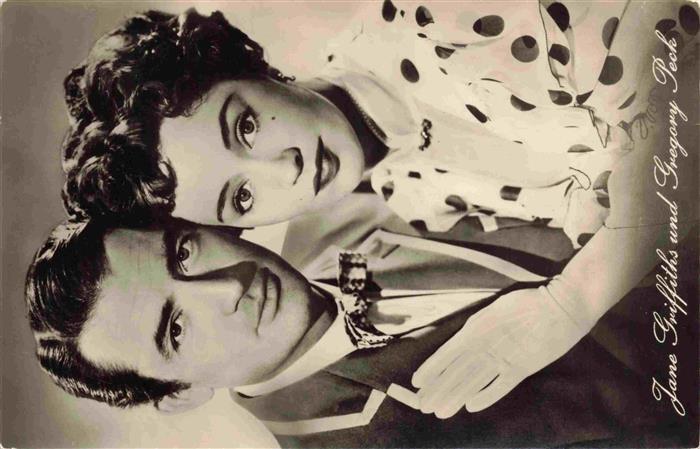 SchauspielerIN Actor Acteur Actrice Attore Attrice-- Jane Griffiths Gregory Peck