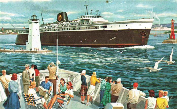 Dampfer Oceanliner MS Bager Michigan