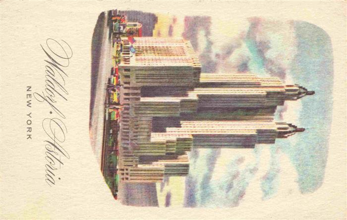 NEW YORK City USA Waldorf Astoria