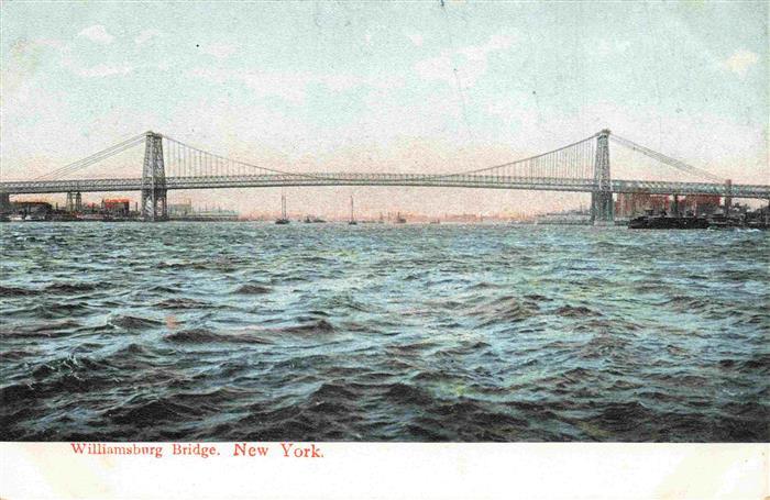 NEW YORK City USA Williamamsburg Bridge