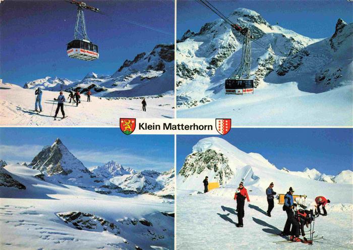 Seilbahn Cable-Car Telepherique Klein Matterhorn Zermatt