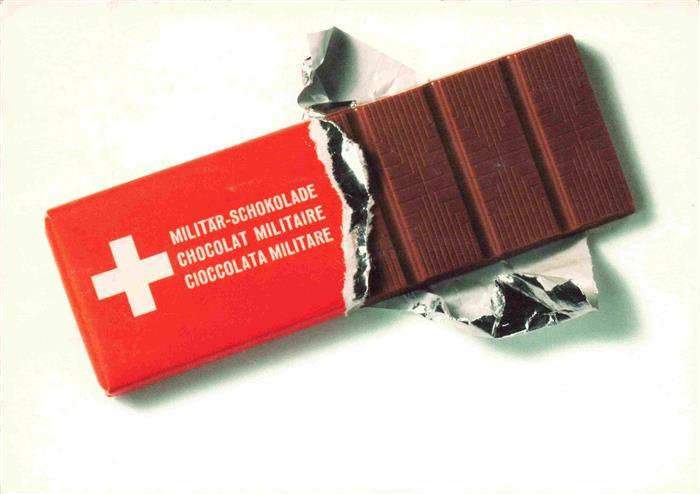 Schokolade Chocolat Militaire Schweiz
