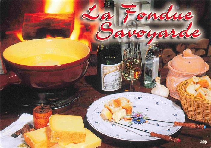Rezept Recette-- Fondue Savoyarde