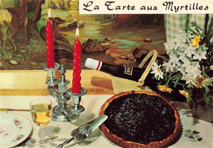 Rezept Recette-- la Tarte Aux Myrtilles