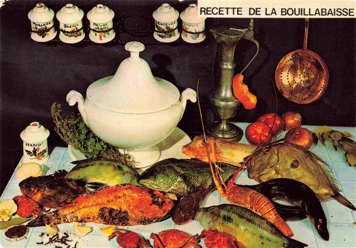 Rezept Recette-- Bouillabaisse Possons Fische