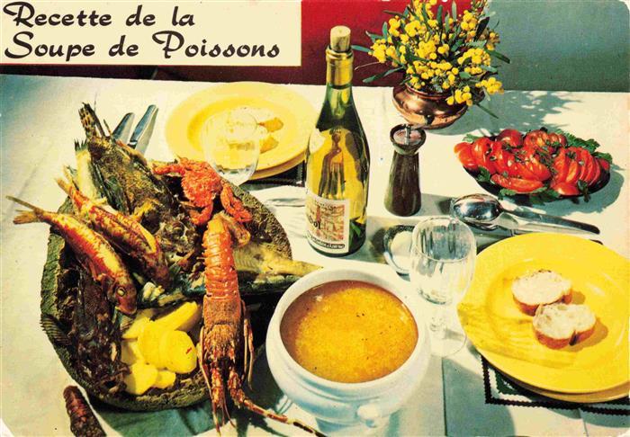 Rezept Recette-- Soupe de Poissons