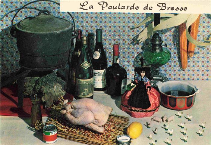 Rezept Recette-- la Poularde de Bresse