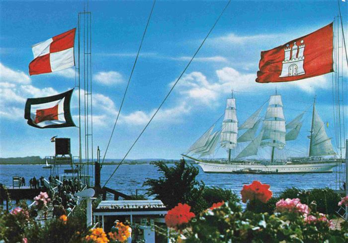 Segelschiffe Sailing Ship Navire a Voiles Barco de Vela-- Gorch Fock Hamburg