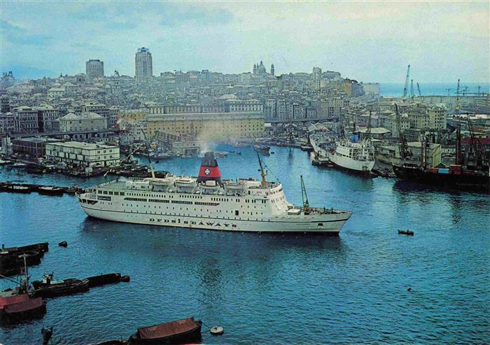 Schiffe Ships Navires Dfds Seaways MS Dana Corona Genova Ibiza