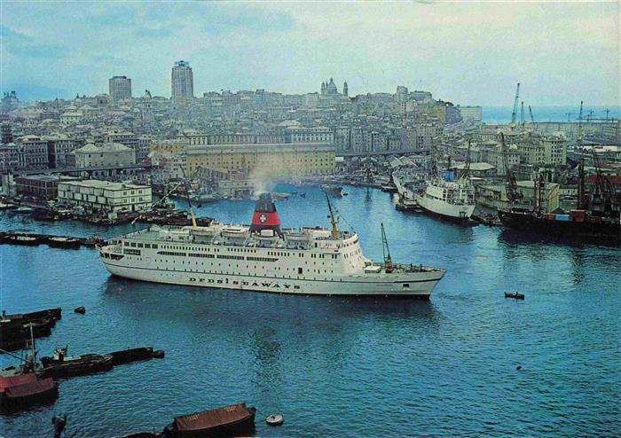 Schiffe Ships Navires Dfds Seaways Ms Dana Corona Genova Ibiza