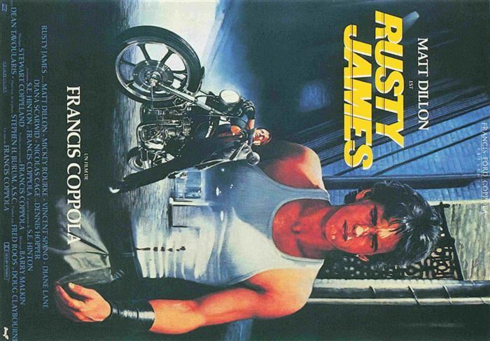 Kino Film Cinema Cine Rusty James Matt Dillon Francis Ford Coppola
