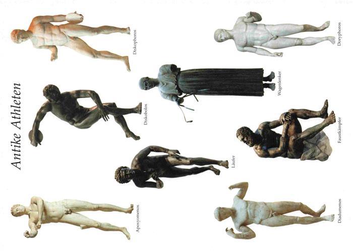 Skulpturen Antike Athleten
