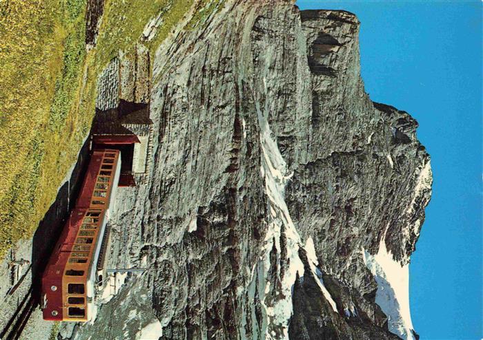 Eisenbahn Railway Chemin de Fer Eierglescher Jungfraujoch Tunnel Guyer Zeller