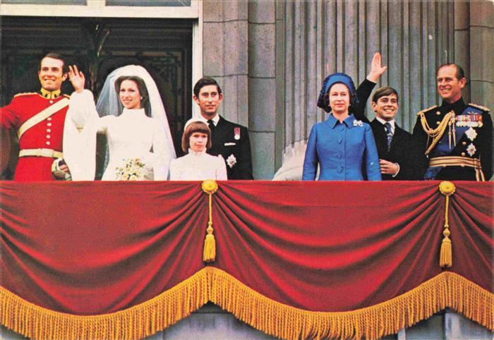 Adel England UK Koenigshaus Familie Royale Princesse Anne Mariage