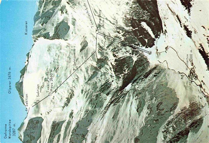 Gletscher Glacier Glaciar Ghiacciaio-- Ski Hintertuxer Tirol