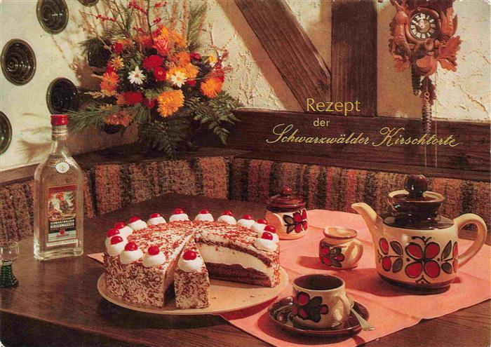 Rezept Recette-- Schwarzwaelder Kirschtorte
