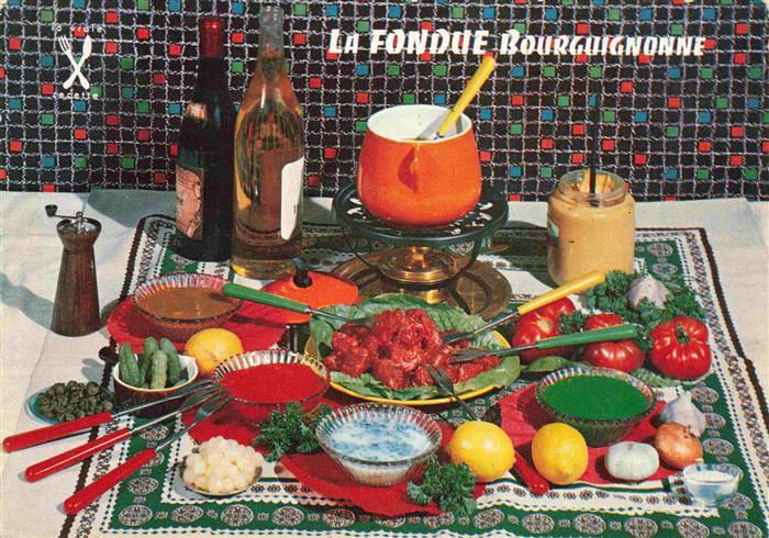 Rezept Recette-- la Fondue Bourguignonne