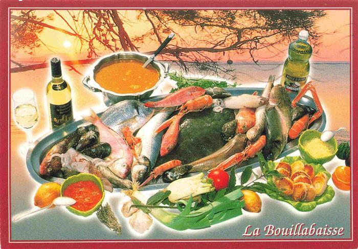 Rezept Recette-- la Bouillabaisse