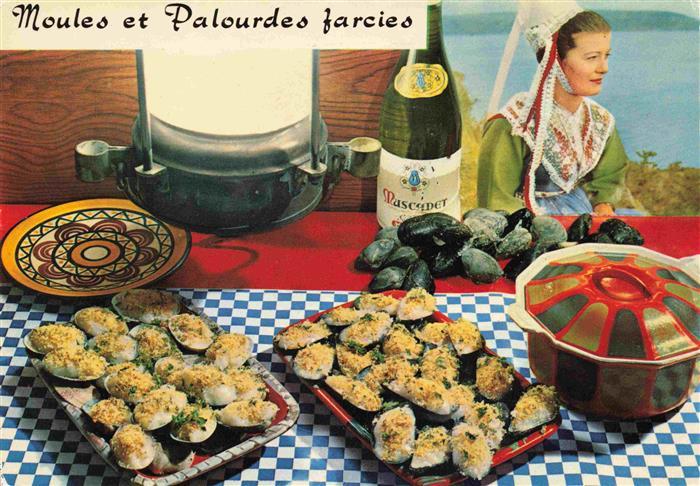 Rezept Recette-- Moules et Palourdes farcier