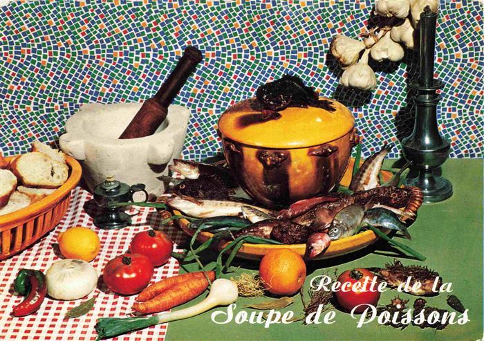 Rezept Recette-- Soupe de Poissons