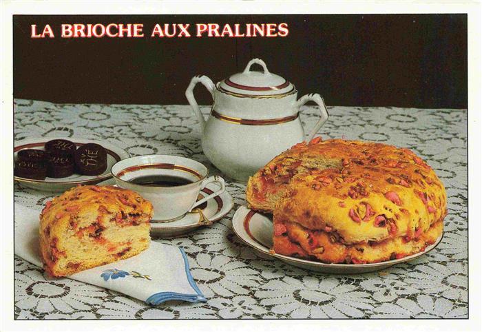 Rezept Recette-- la Brioche aux Pralines Neris les Bains