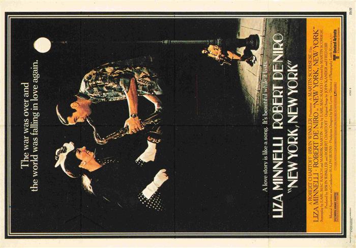 Kino Film Cinema Cine Liza Minnelli Robert de Niro New York New York
