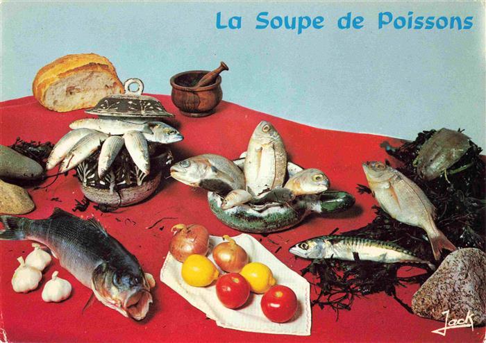 Rezept Recette-- la Soupe de Poissons