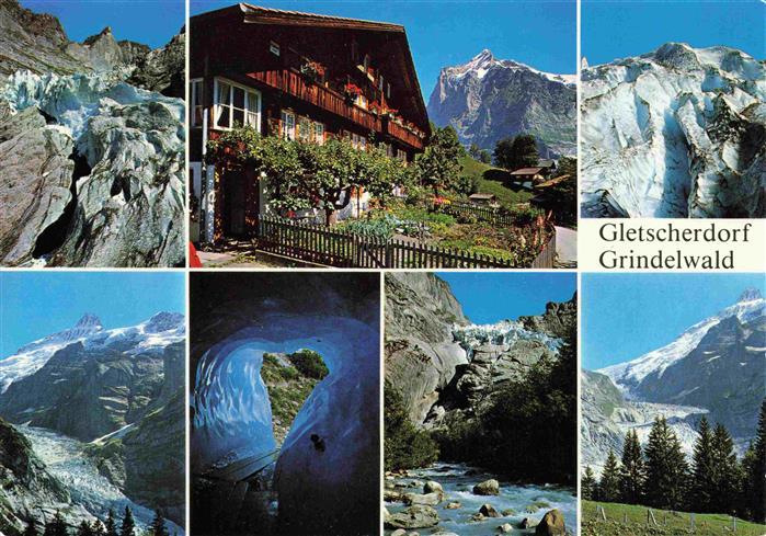 Gletscher Glacier Glaciar Ghiacciaio-- Grindelwald Berner Oberland Schweiz