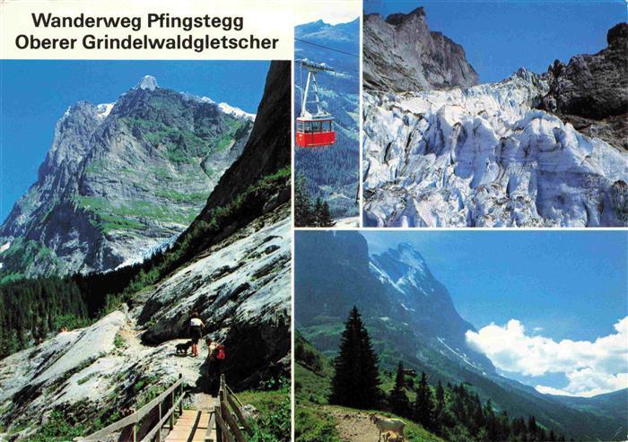 Gletscher Glacier Glaciar Ghiacciaio-- Grindelwald Pfingsteggbahn Eiger Wetterho