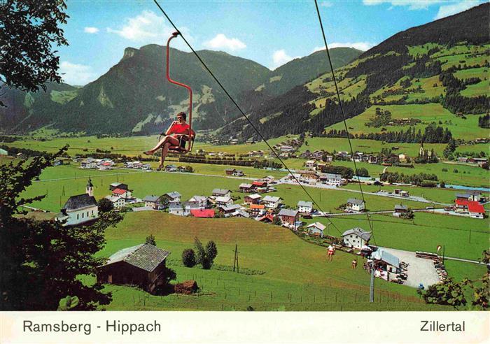 Sessellift Chairlift Telesiege Ramsberg Hippach Zillertal
