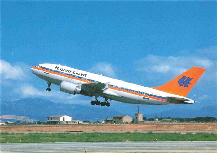 Flugzeuge Zivil Hapag Lioyd Airbus A 310