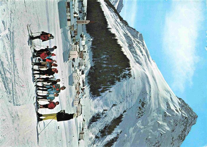 Ski-Abfahrt Skiing-- Galtuer Paznauntal Tirol