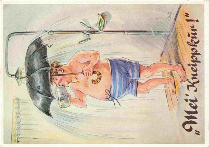 Bier Beer Biere Regenschirm Duschen