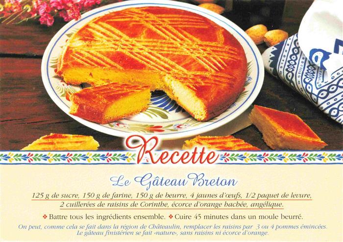Rezept Recette-- le Gateau Breton