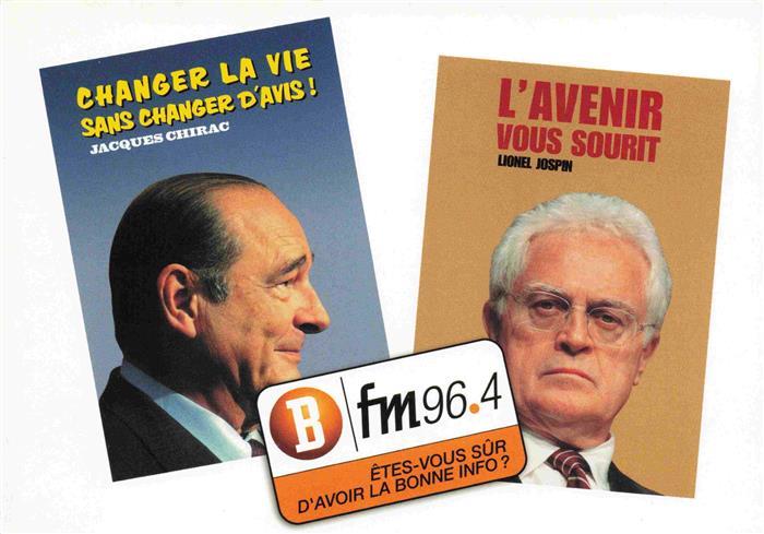 Radio Politik Jacques Chirac Lionel Jospin