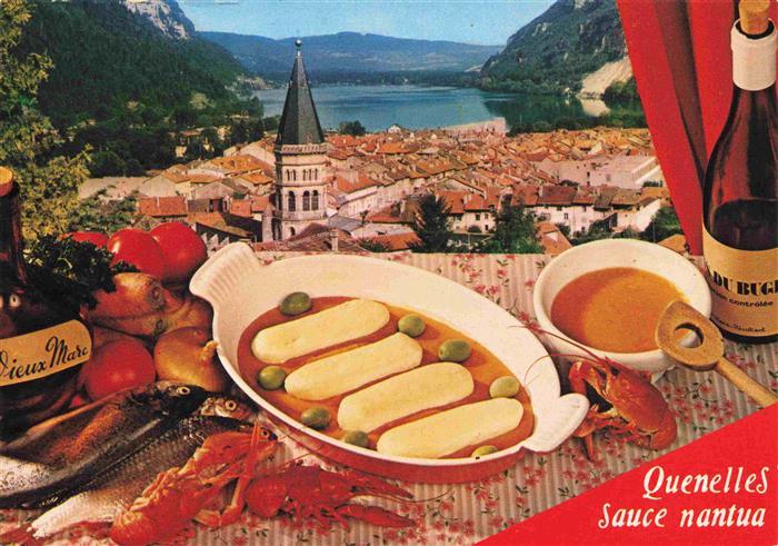 Rezept Recette-- Quenelles sauce nantua
