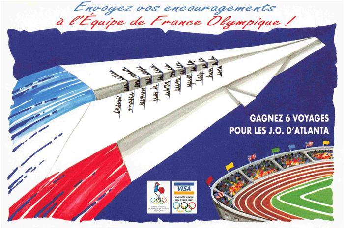 Olympia  Olympic Games Equipe de France Atlanta