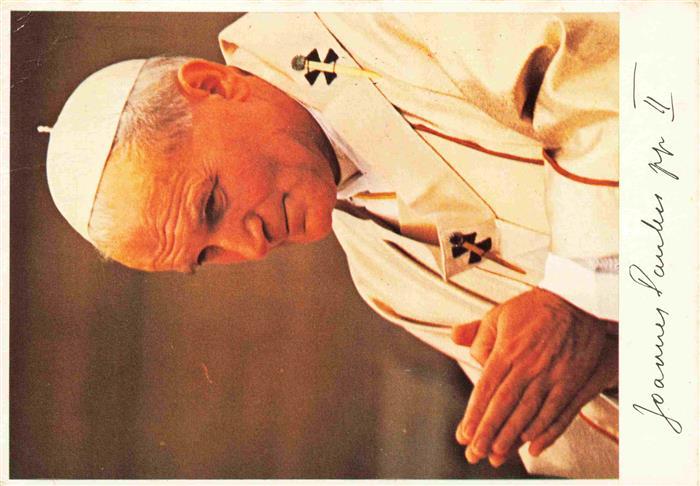Paepste Papst Pope Pape-- Giovanni Paolo II