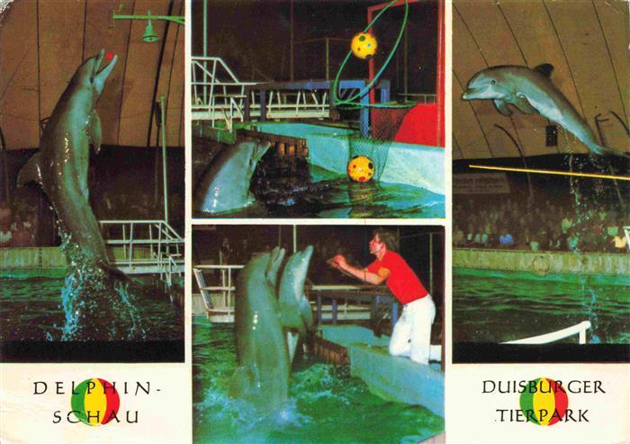 Zoo Gardin Zoologique-- Duisburg Tierpark Delphinschau
