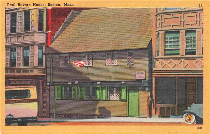 Boston  Massachusetts USA Paul Revere House