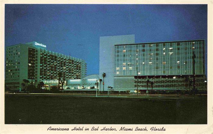 Bal Harbour Miami Beach USA Americana Hotel