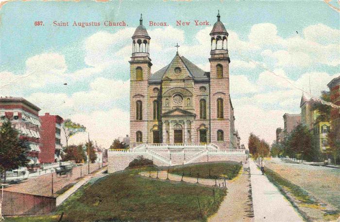 Bronx New York USA Saint Augustus Church