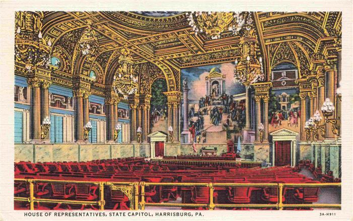Harrisburg Pennsylvania House of Representatives State Capitol