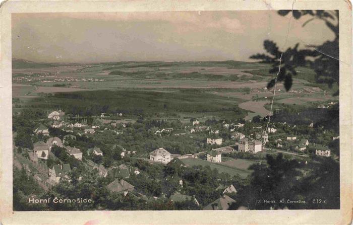 Horni Cernosice Dolni Cernosice Lipence CZ Panorama