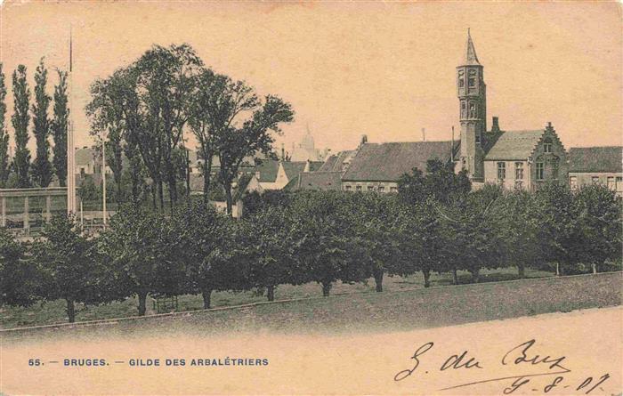Bruges BRUGGE Belgie Gilde des Arbaletriers