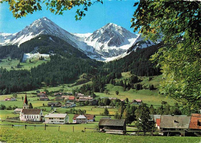 Schattwald Tirol AT mit Ponten und Bscheisser
