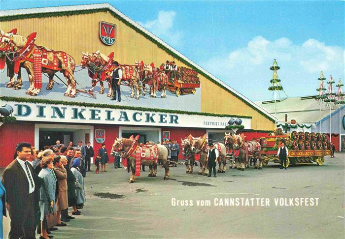 Bad Cannstatt Cannstatter Volksfest Dinkelacker Festzelt